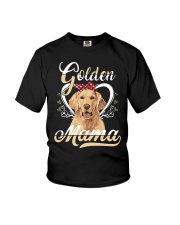 Golden Retriever Dog Golden Mama Youth T-Shirt tile
