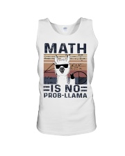 Llama Math Is No Prob-Llama Unisex Tank tile