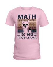 Llama Math Is No Prob-Llama Ladies T-Shirt tile