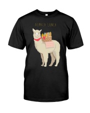 Llama Alpaca Lunch Classic T-Shirt tile