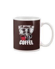 Elephants Not Before My Coffee Mug tile