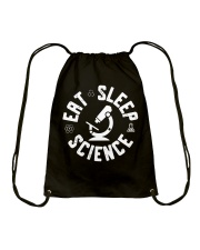 Science Eat Sleep Science Drawstring Bag tile