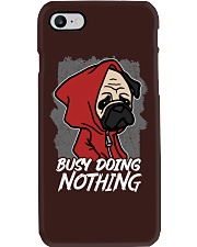 Pug Dog Busy Doing Nothing Phone Case tile