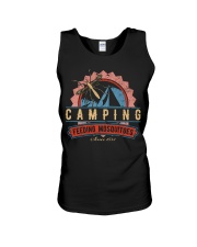 Camping Feed Mosquitoes Since 1853 Unisex Tank tile