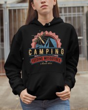 Camping Feed Mosquitoes Since 1853 Hooded Sweatshirt apparel-hooded-sweatshirt-lifestyle-07