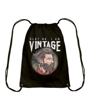 Beard I Am Vintage Drawstring Bag tile