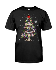 Pug Dog Cute Christmas Tree Gift Classic T-Shirt tile
