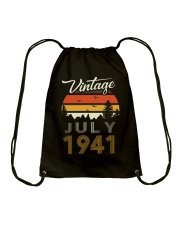 July 1941 Vintage July Birthday Gift Drawstring Bag tile