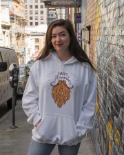 Beard Happy November Hooded Sweatshirt lifestyle-unisex-hoodie-front-1