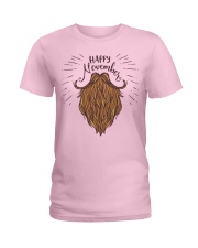 Beard Happy November Ladies T-Shirt tile