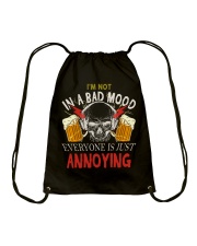 Beer I'm Not In A Bad Mood Drawstring Bag tile