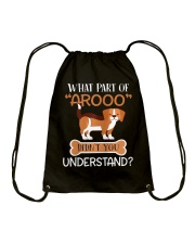Beagle Dog Don't You Understand Drawstring Bag tile