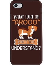 Beagle Dog Don't You Understand Phone Case tile