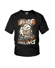 Horse I'm Not Rude Youth T-Shirt tile