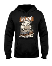 Horse I'm Not Rude Hooded Sweatshirt front