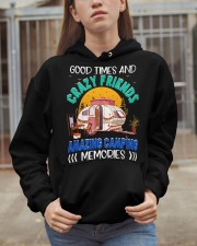 Camping Good Time And Crazy Friends Hooded Sweatshirt apparel-hooded-sweatshirt-lifestyle-07