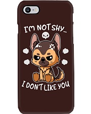 German Shepherd Dog I'm Not Shy Phone Case tile
