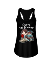 Book Sorry I'm Booked Gym Ladies Flowy Tank tile