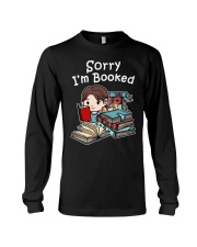 Book Sorry I'm Booked Gym Long Sleeve Tee tile