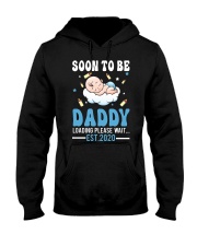 Father Soon To Be Daddy Slim Hooded Sweatshirt front