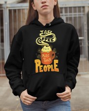 Cat I Like Coffee More Than People Hooded Sweatshirt apparel-hooded-sweatshirt-lifestyle-07