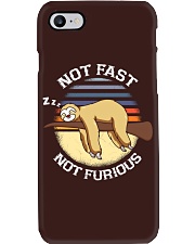 Sloth Not Fast Not Furious Funny Sloth Gift Phone Case tile