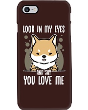Shiba Inu Dog Look In My Eyes Phone Case tile