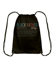 Father Black Father Drawstring Bag tile