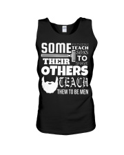 Beard Some Fathers Teach Their Sons To Shave Unisex Tank tile