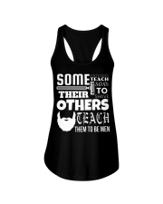 Beard Some Fathers Teach Their Sons To Shave Ladies Flowy Tank tile