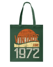 June Vintage June 1972 Tote Bag tile