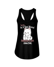 Samoyed Dog I'm Not In A Bad Mood Ladies Flowy Tank tile