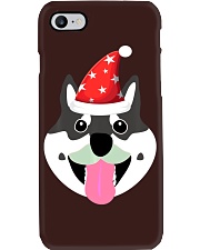 Husky Dog Cute Husky Dog Face Phone Case tile