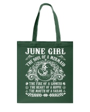 June Girl The Soul Of A Mermaid Tote Bag tile