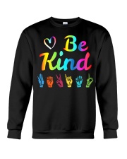 Teacher Sign Language Nonverbal Teacher Crewneck Sweatshirt tile