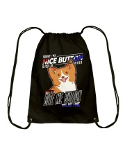 Corgi Dog My Nice Button Drawstring Bag tile