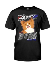 Corgi Dog My Nice Button Classic T-Shirt tile