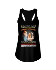 Golden Retriever Dog Crazy Golden Retriever Mom Ladies Flowy Tank tile