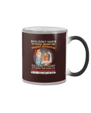 Golden Retriever Dog Crazy Golden Retriever Mom Color Changing Mug tile