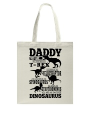 Father Daddy Dinosaurs Tote Bag tile