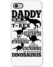 Father Daddy Dinosaurs Phone Case tile