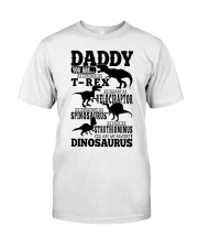Father Daddy Dinosaurs Classic T-Shirt tile