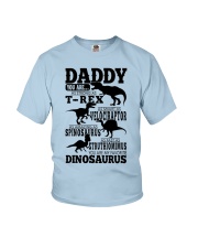 Father Daddy Dinosaurs Youth T-Shirt tile