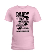 Father Daddy Dinosaurs Ladies T-Shirt tile