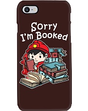 Firefighter Sorry I'm Booked Phone Case tile