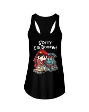 Firefighter Sorry I'm Booked Ladies Flowy Tank tile