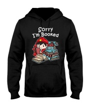 Firefighter Sorry I'm Booked Hooded Sweatshirt front