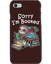 Sloth Sorry I'm Booked Phone Case tile