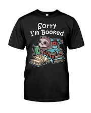 Sloth Sorry I'm Booked Classic T-Shirt tile