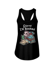 Sloth Sorry I'm Booked Ladies Flowy Tank tile